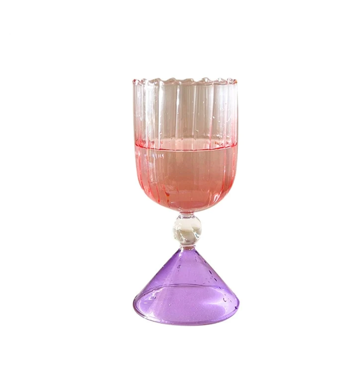 Gradient Wine Glass