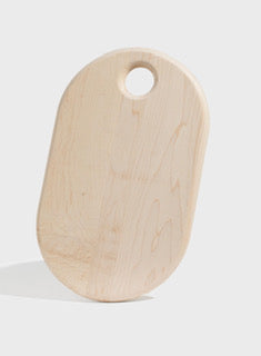 Oval Maple Cutting Board