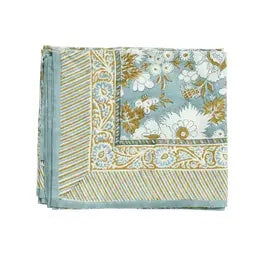 Indian Flower Tablecloth 67"x 98"