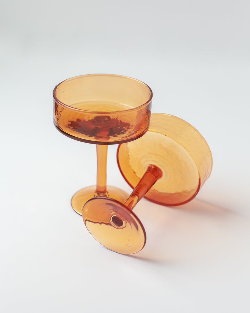 Handblown Coupe Cocktail Glass