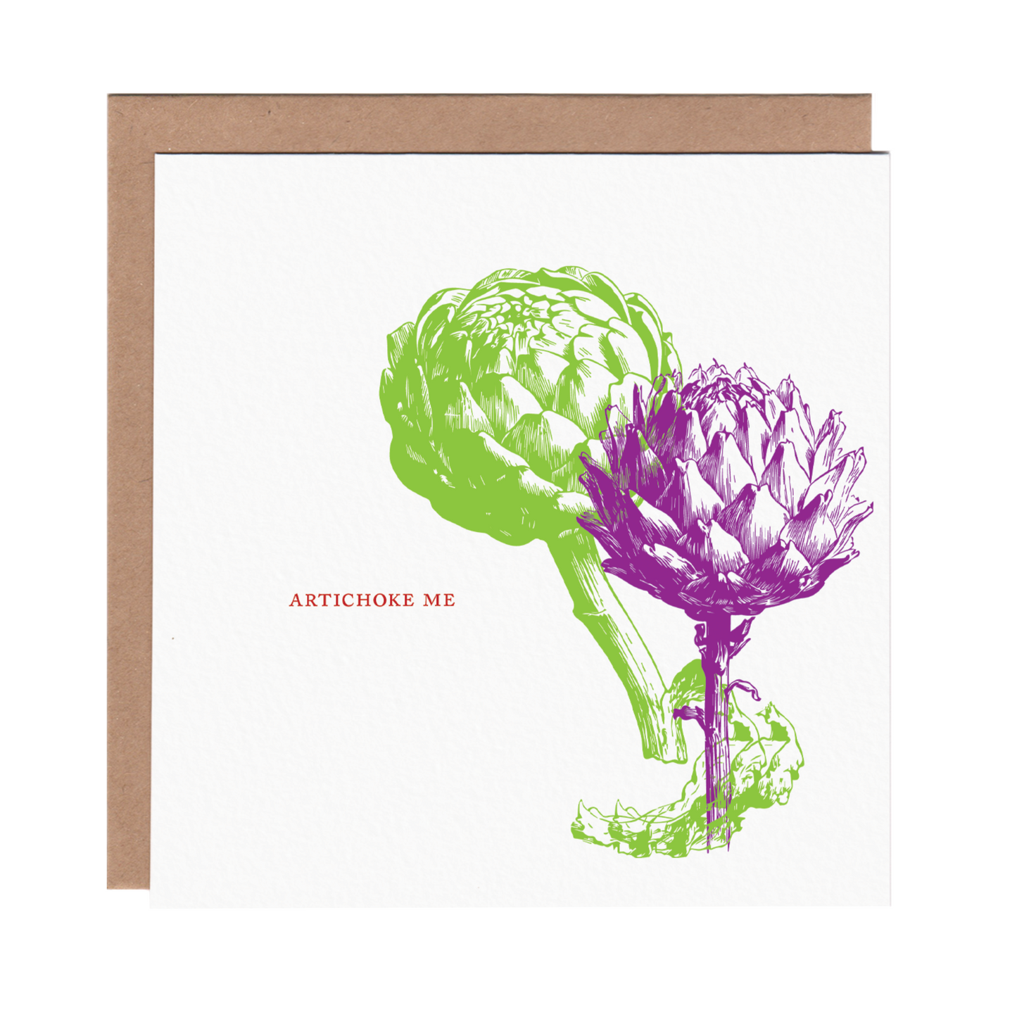 Artichoke Me Card