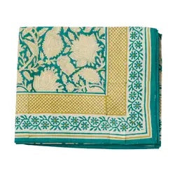 Indian Flower Tablecloth 68x68