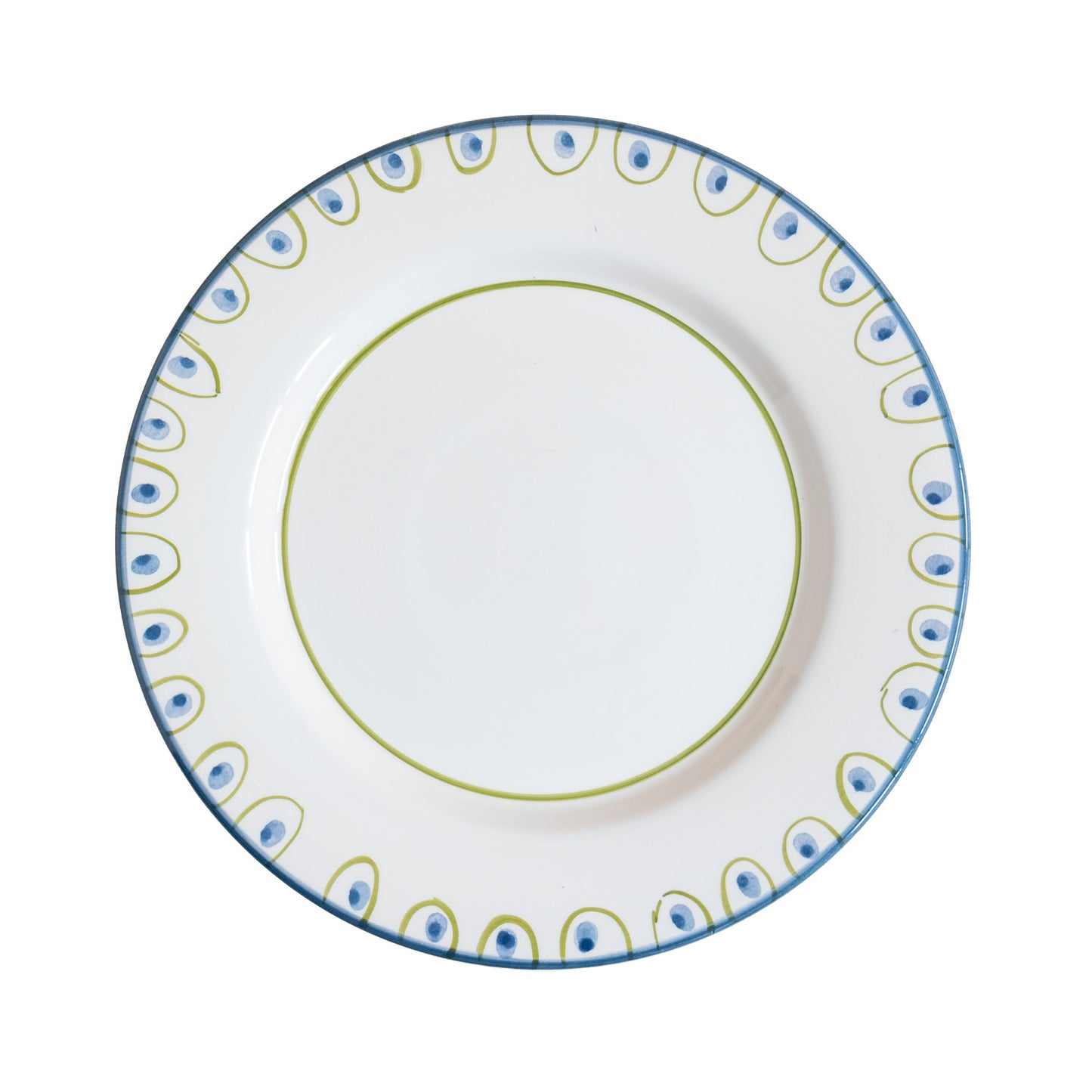 Coconut Ceramic Dinner Plate