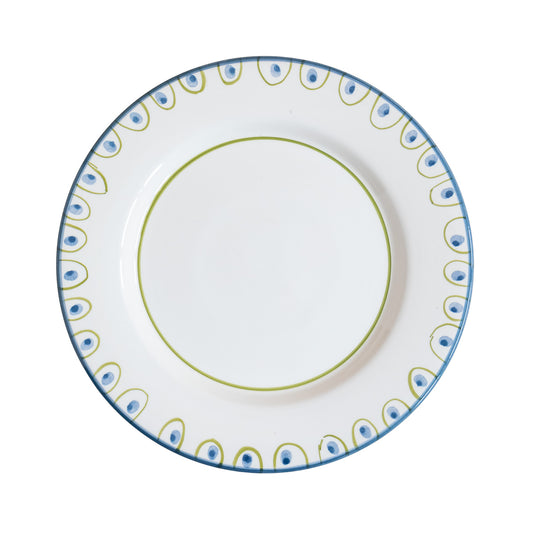 Coconut Ceramic Dinner Plate