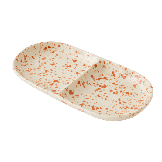 Splatterware Divided Tray