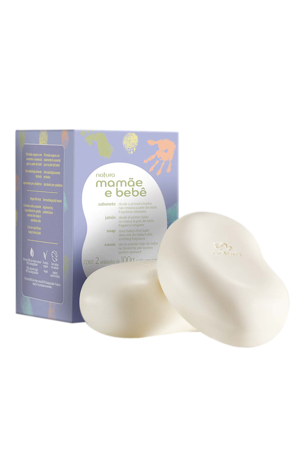 Mamae e Bebe Bar Soap (pack of 2)