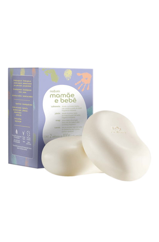 Mamae e Bebe Bar Soap (pack of 2)