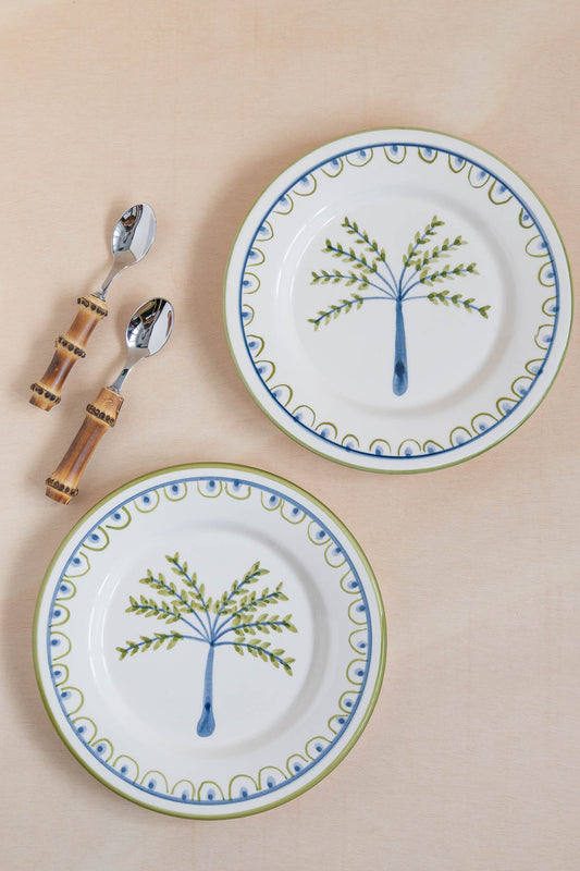 Coqueiro Ceramic Dessert Plate