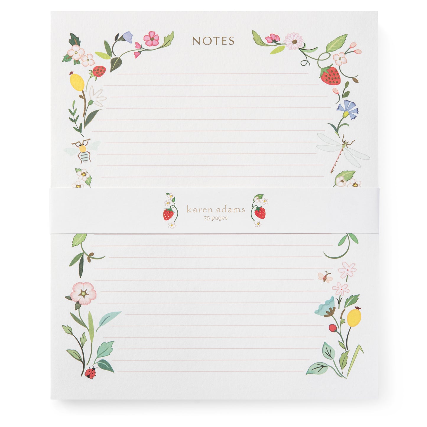 Strawberry Notepad