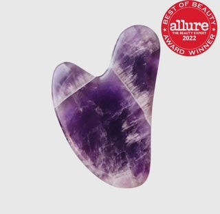 The Amethyst Gua Sha Facial Lifting Tool