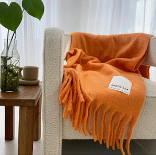 Apricot Throw