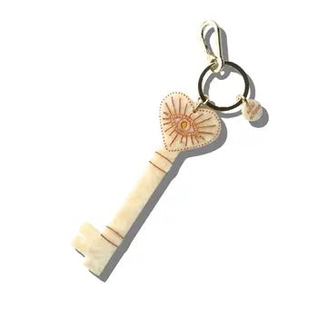 Hand Painted Bag Charm