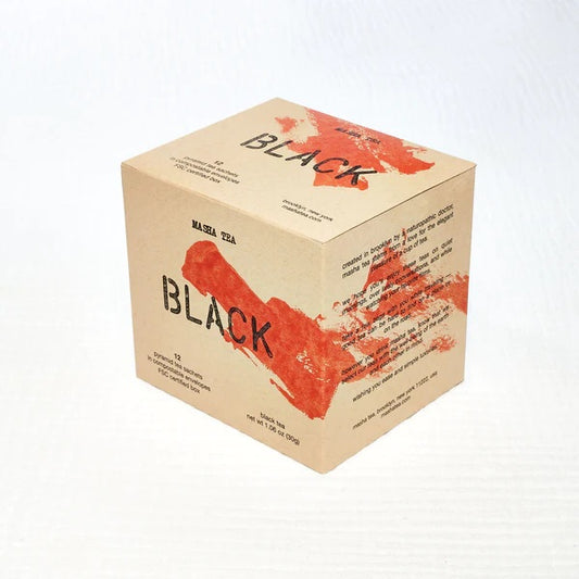 box of 12 pyramid tea sachets in sealed envelopes ingredients