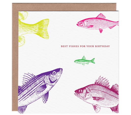 Birthday Fishes Card