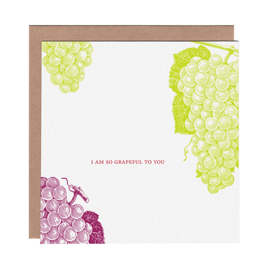 Grapeful to You Card