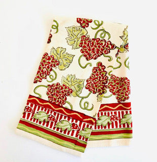 Grape Vineyard Kitchen Towel