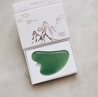 The Jade Gua Sha Facial Lifting Tool